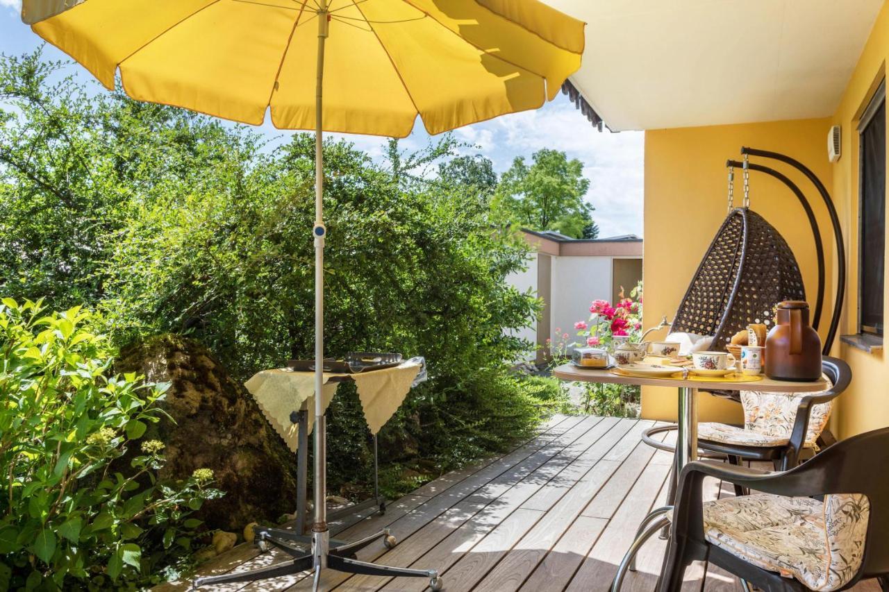 Appartamento Bett Und Fruehstueck Bei Gertrud Hergensweiler Esterno foto